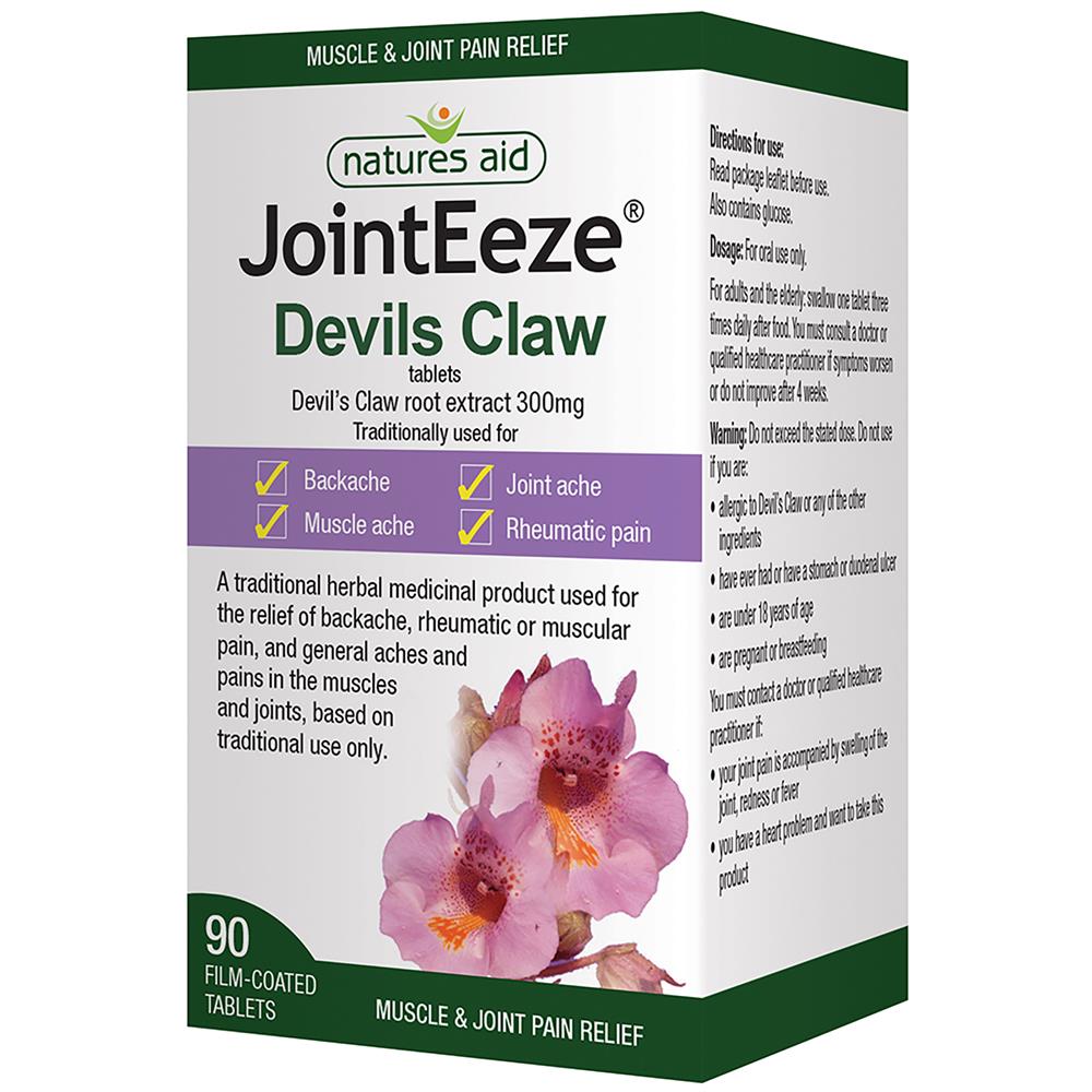 Natures Aid_JointEeze - Devil's Claw Root Extract 300mg 90 Tablets