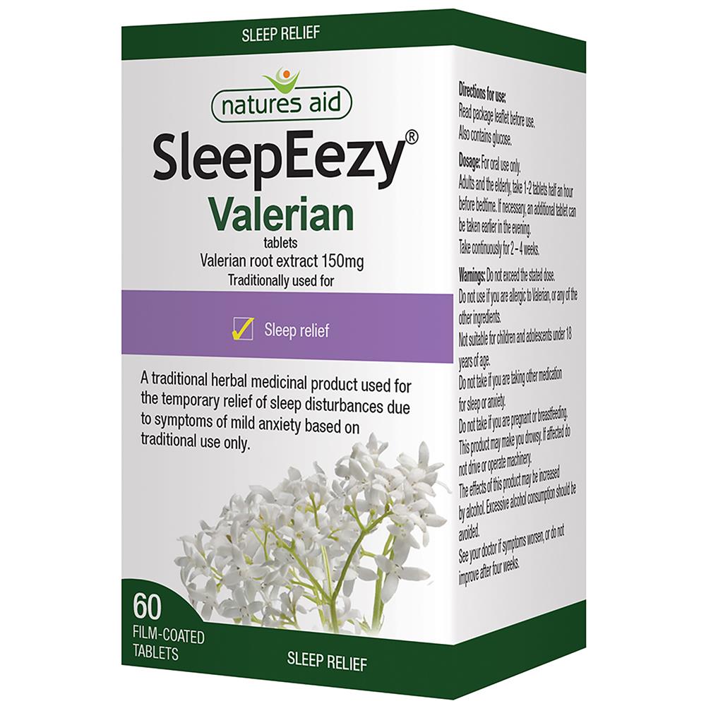 Natures Aid_SleepEezy Valerian Root Extract 150mg 60 tablets