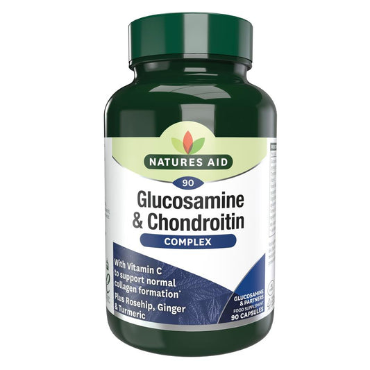 Natures Aid_Glucosamine & Chondroitin Complex 90 Caps