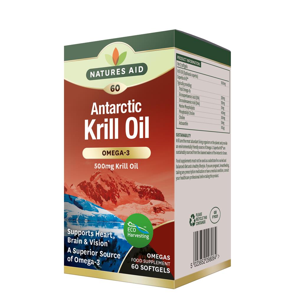 Natures Aid_Krill Oil 500mg 60 Capsules