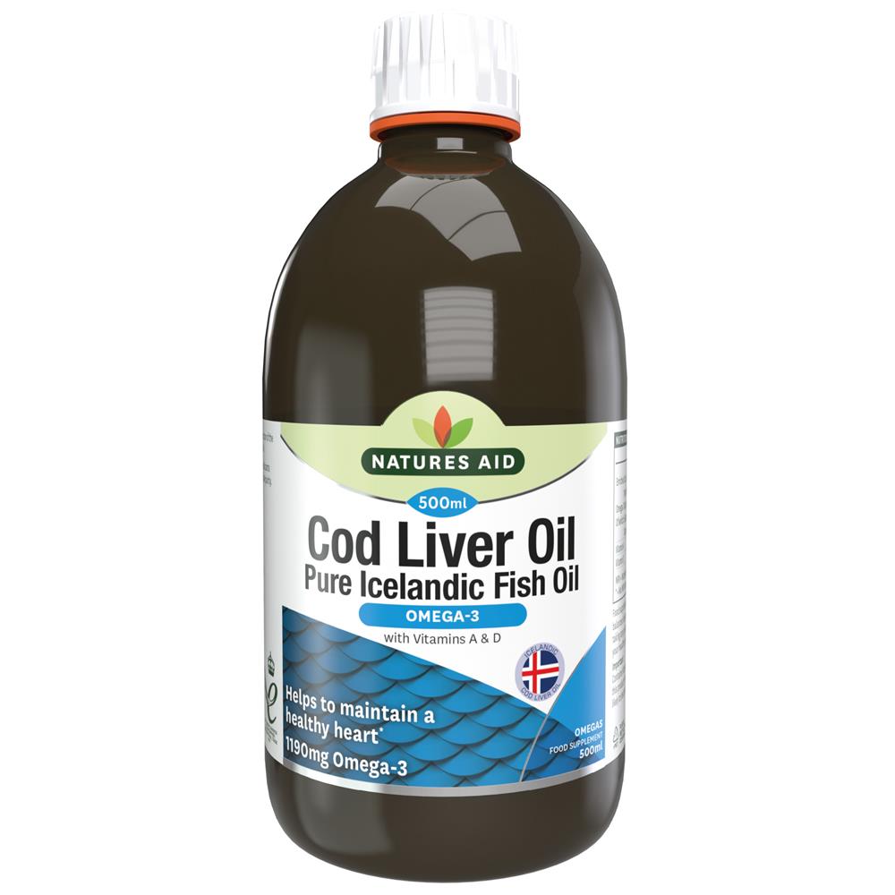 Natures Aid_Cod Liver Oil Liquid (with Vitamin A & D)500ml