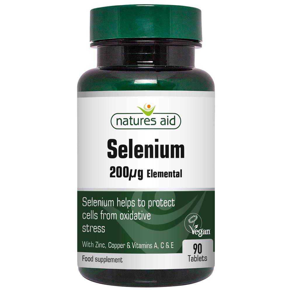Natures Aid_Selenium - with Zinc and vitamins A C & E 90 Tabl