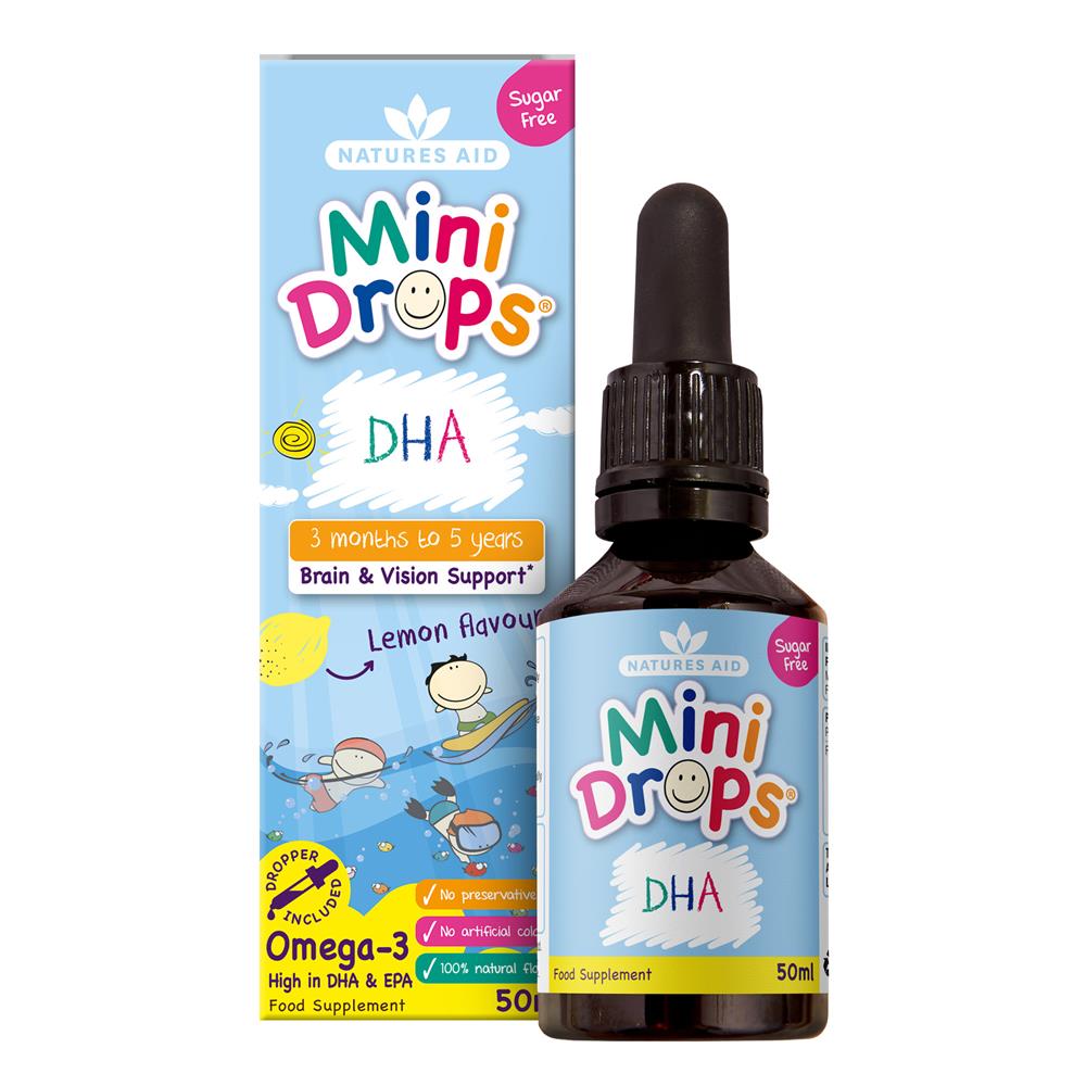 Natures Aid_DHA Mini Drops for infants and children 50ml