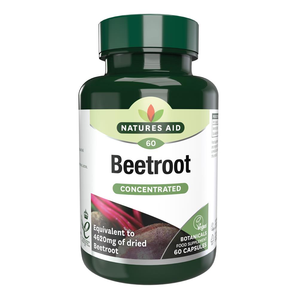 Natures Aid_Beetroot Extract 4620mg 60 Capsules