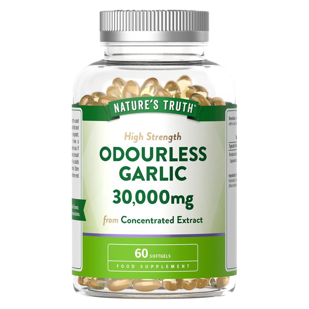 Nature's Truth_Odourless Garlic 30000mg 60 Capsules