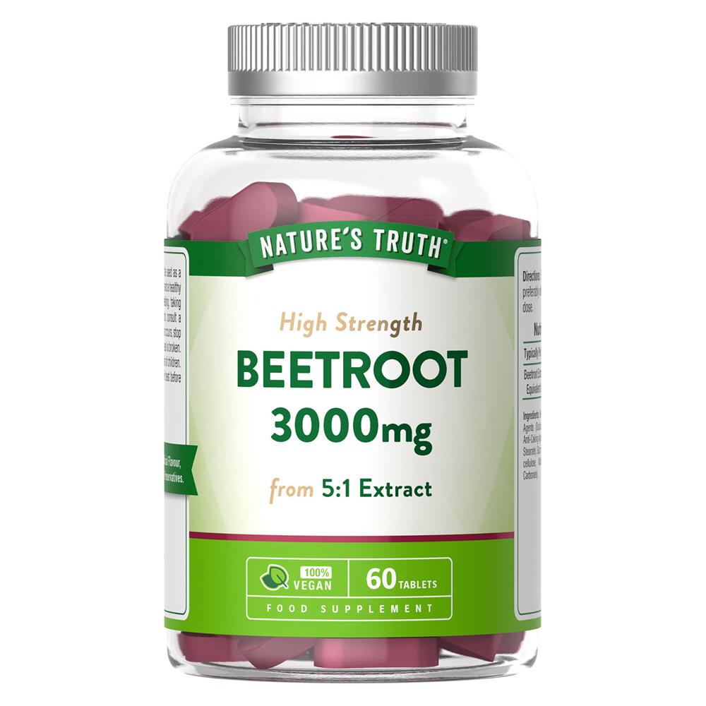 Nature's Truth_Beetroot Extract 3000mg 60 Tablets
