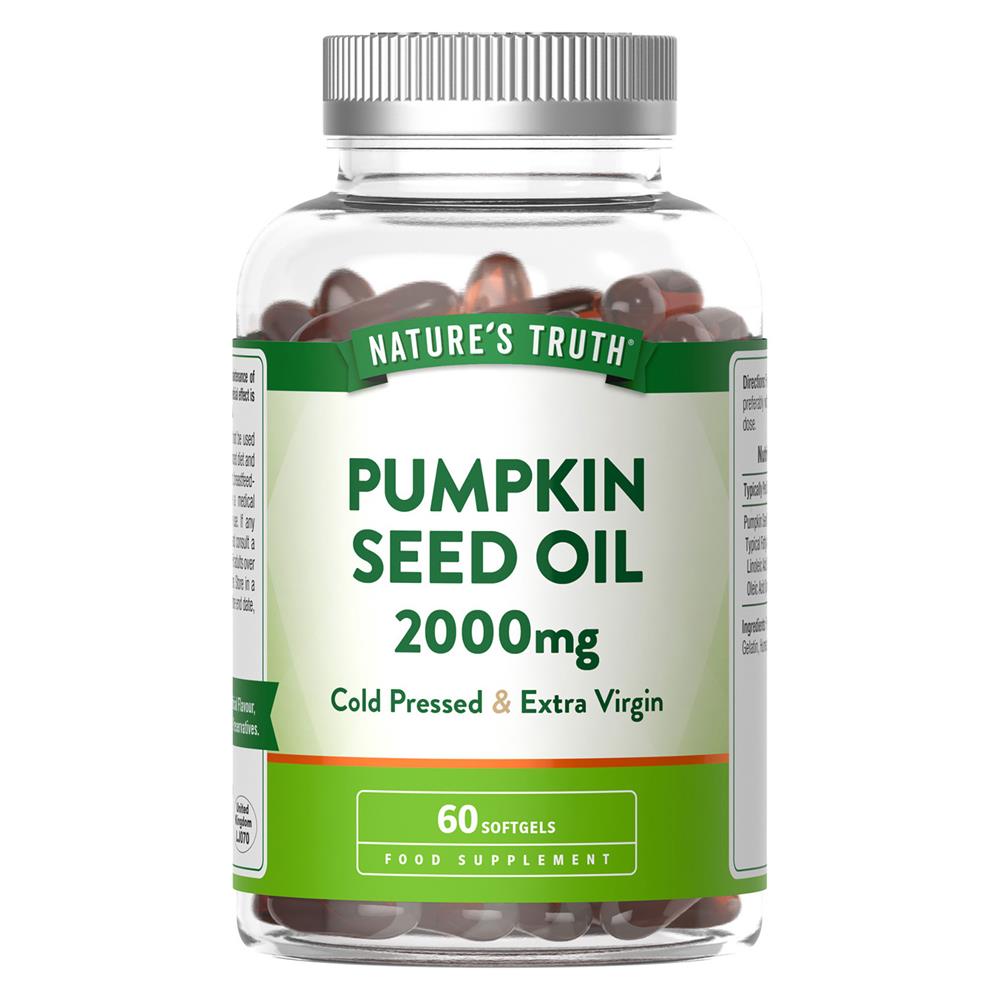 Nature's Truth_Pumpkin Seed Oil 2000mg 60 Softgels