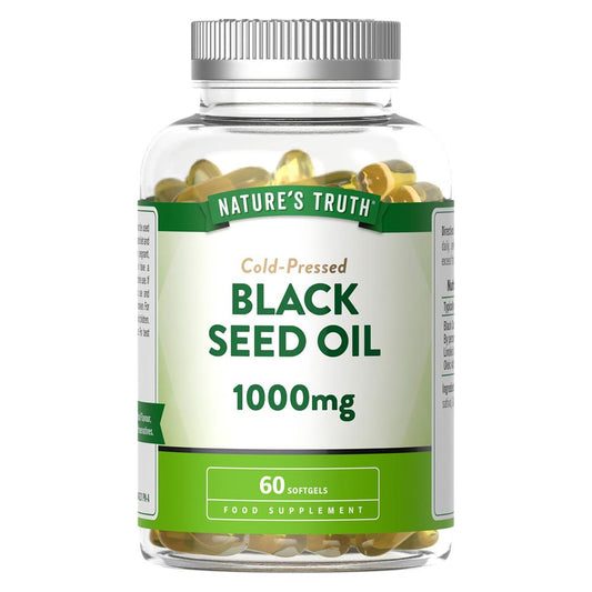 Nature's Truth_Black Seed Oil 1000mg Cold Pressed 60 Softgels