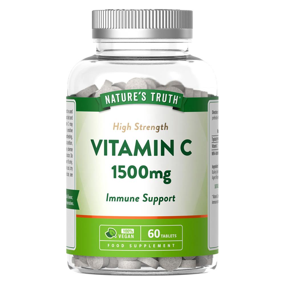 Nature's Truth_Nature's Truth High Strength Vitamin C 1500mg - 60 Tablets