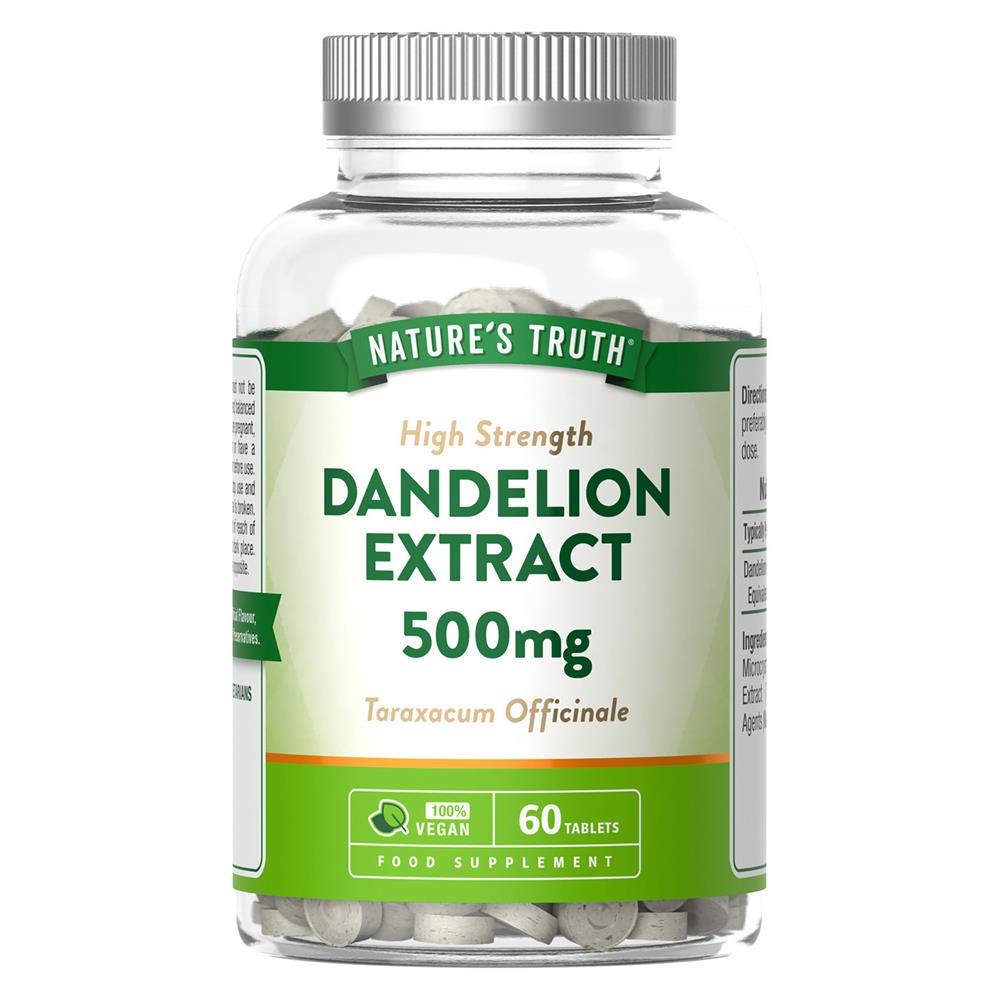 Nature's Truth_Dandelion Extract 500mg 60 Tablets