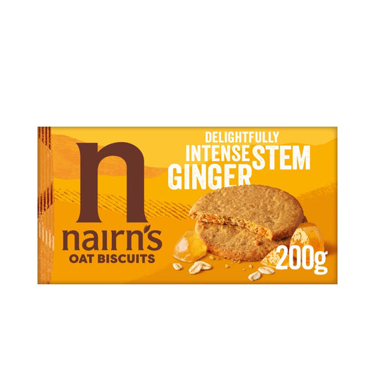 Nairns_Oats and Stem Ginger Biscuit 200g