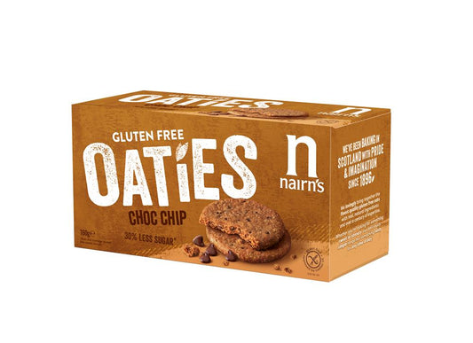 Nairns_Gluten Free Oaties Chocolate Chip 160g