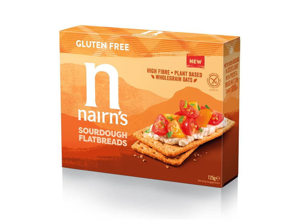Nairns_Nairn's Gluten Free Sourdough Flatbreads 125g