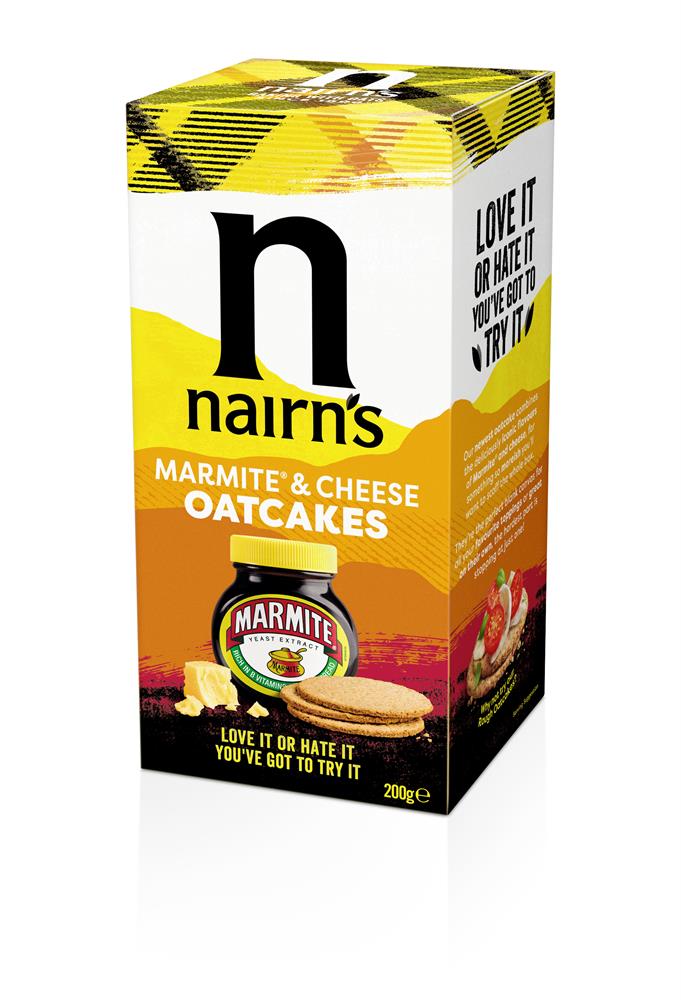 Nairns_Nairn's Marmite & Cheese Oatcakes 200g