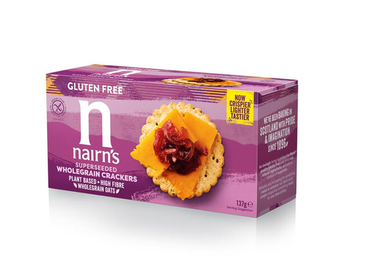 Nairns_Nairn's Gluten Free Super Seeded Wholegrain Cracker 137g