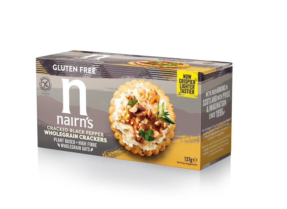 Nairns_Nairn's Gluten Free Cracked Black Pepper Wholegrain Cracker 137g