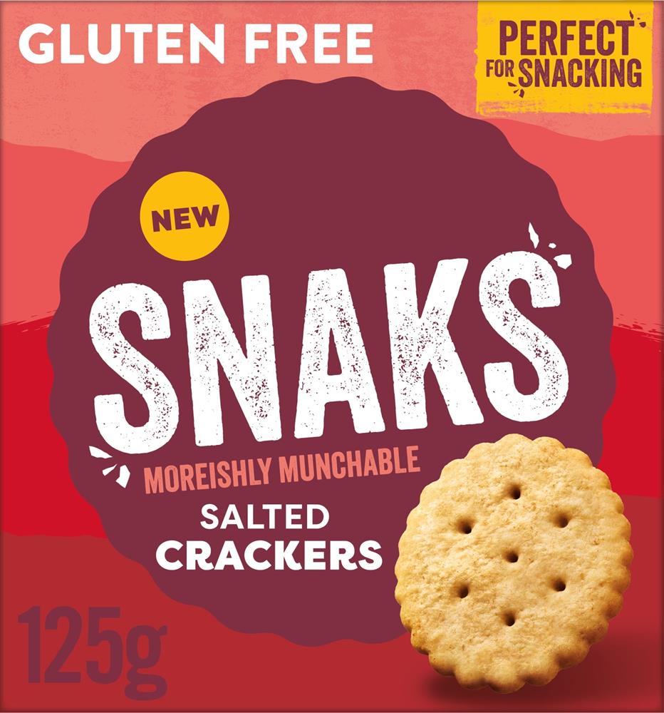 Nairns_Nairn's Gluten Free Snaks - Salted Crackers 125g