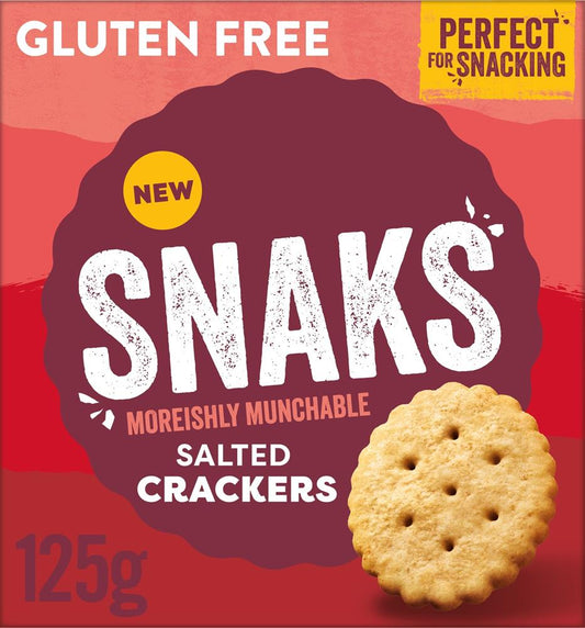 Nairns_Nairn's Gluten Free Snaks - Salted Crackers 125g