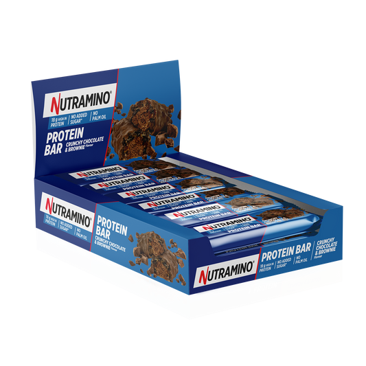 Nutramino Protein Bar 12x55g Crunchy Chocolate Brownie