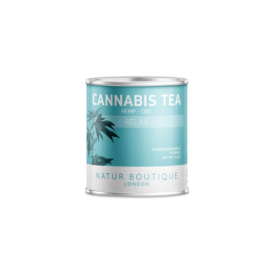 Natur Boutique_Our Cannabis Tea is a delicious relaxing herbal tea.