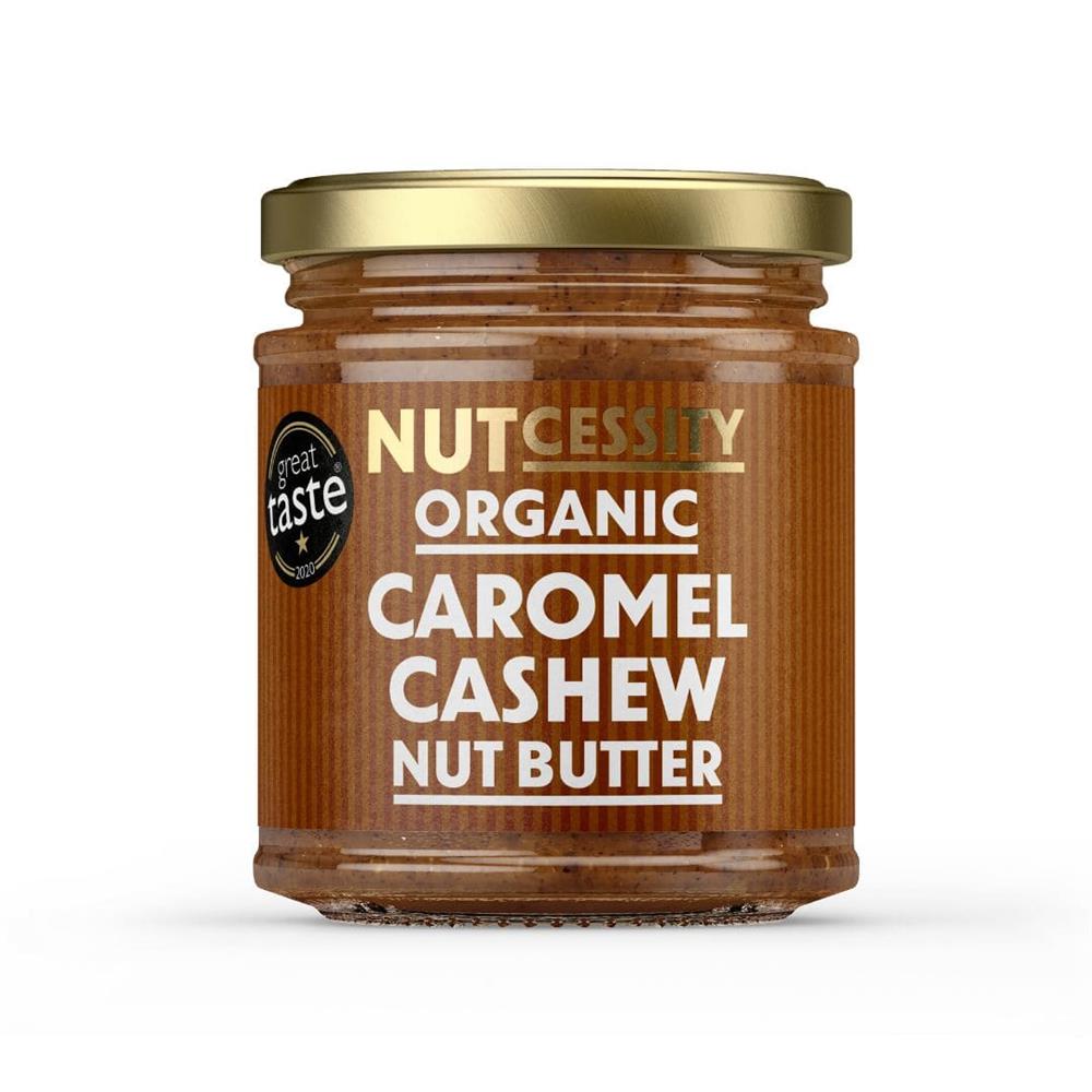 Nutcessity_Organic Vegan Caromel Cashew Nut Butter 170g [Peanut-Free]-Pack of 2