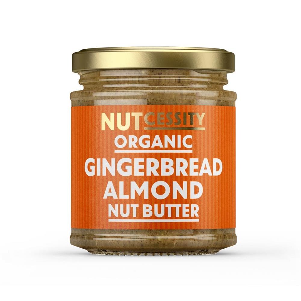 Nutcessity_Organic Vegan Gingerbread Almond Nut Butter 170g [Peanut-Free]-Pack of 2