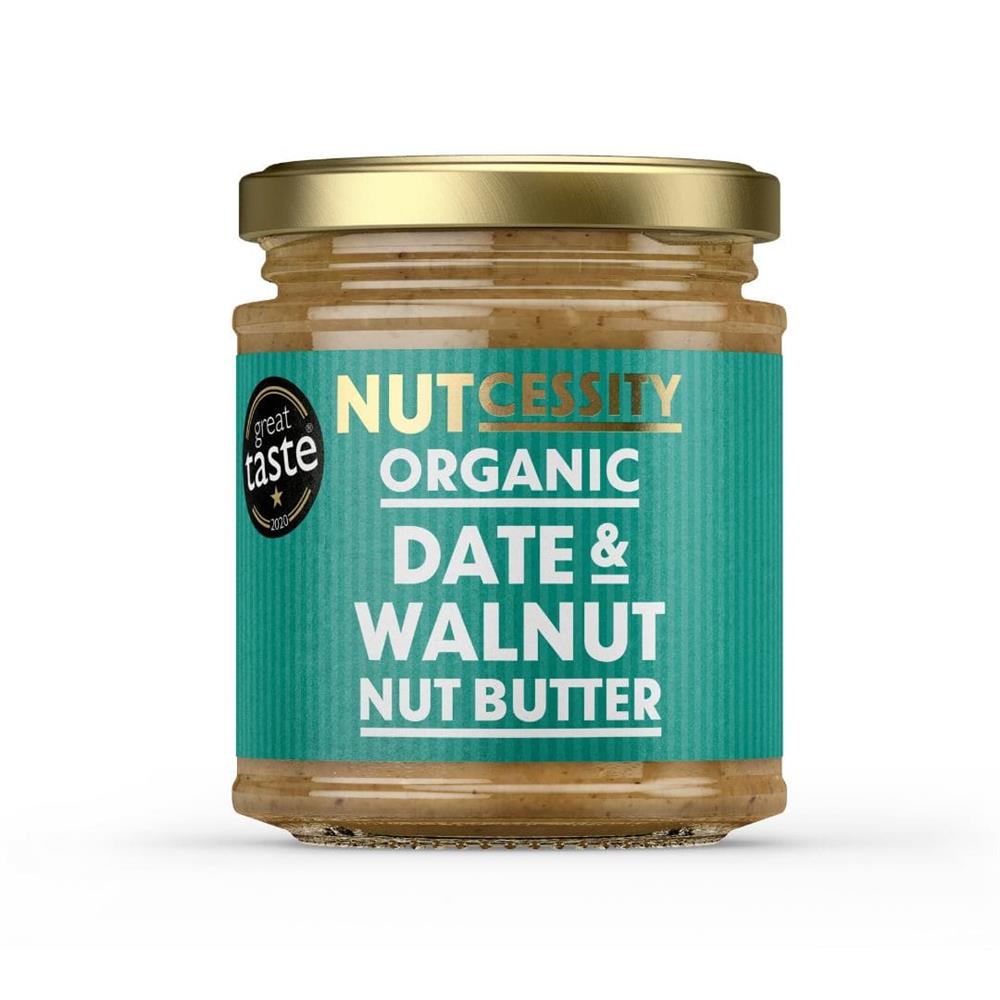 Nutcessity_Organic Vegan Date & Walnut Butter 170g [Peanut-Free]-pack of 2