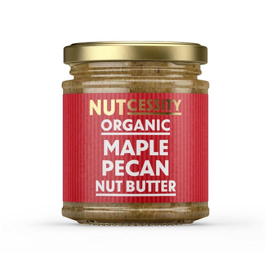 Nutcessity_Organic Vegan Maple Pecan Nut Butter 170g [Peanut-Free]-Pack of 2