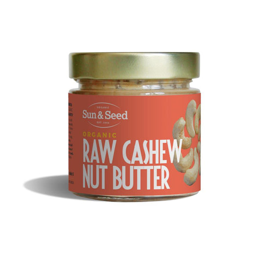 Sun and Seed_Organic Raw Cashew Nut Butter 200g