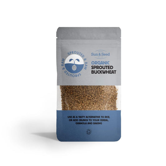 Sun and Seed_Organic Sprouted & Raw Buckwheat 250g