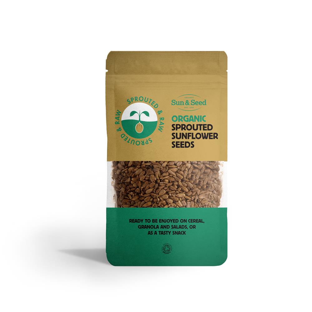 Sun and Seed_Organic Sprouted & Raw Sunflower Seeds 250g