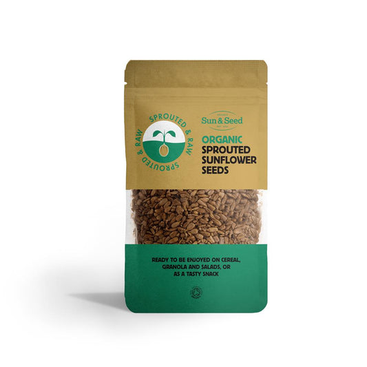 Sun and Seed_Organic Sprouted & Raw Sunflower Seeds 250g