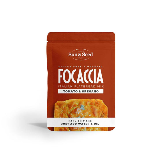 Sun and Seed_Organic GF Focaccia Mix Tomato & Oregano 300g-pack of 2