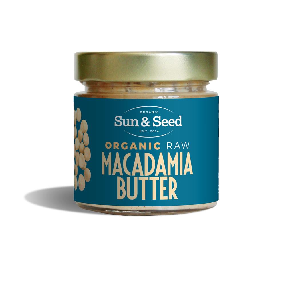 Sun and Seed_Organic Raw Organic Macadamia Butter