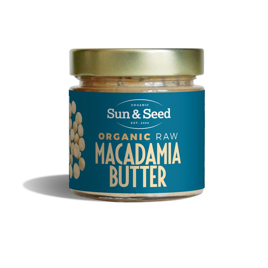 Sun and Seed_Organic Raw Organic Macadamia Butter