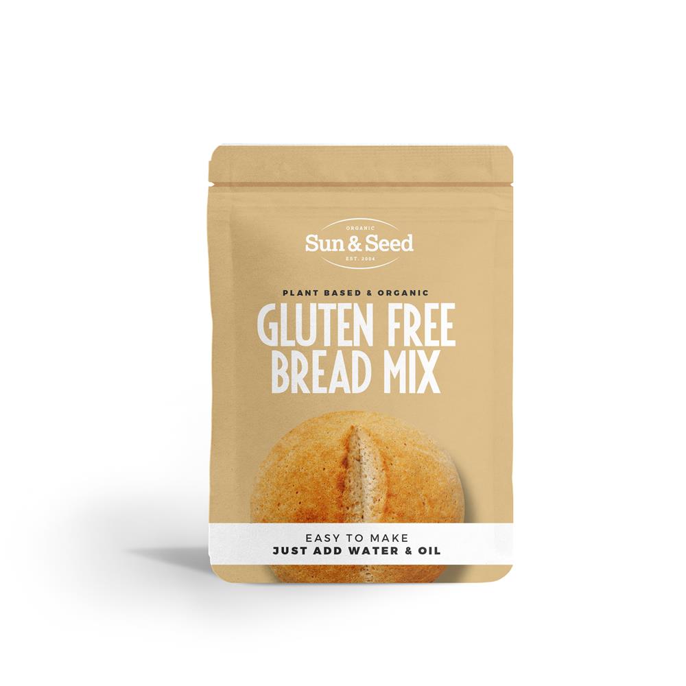 Sun and Seed_Organic GF Bread Mix 300g-Pack of 2