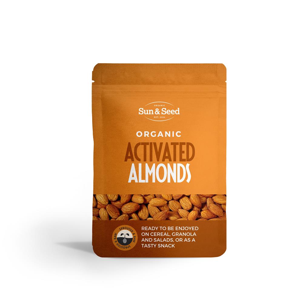Sun and Seed_Organic Activated Almonds 200g