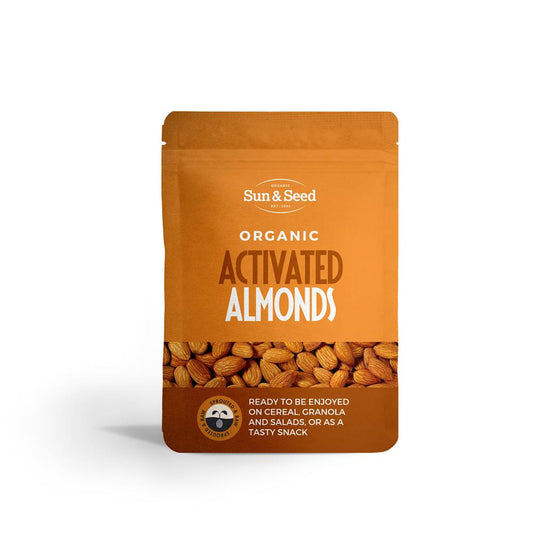Sun and Seed_Organic Activated Almonds 200g