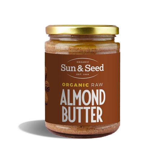 Sun and Seed_Organic Raw Almond Butter 500g