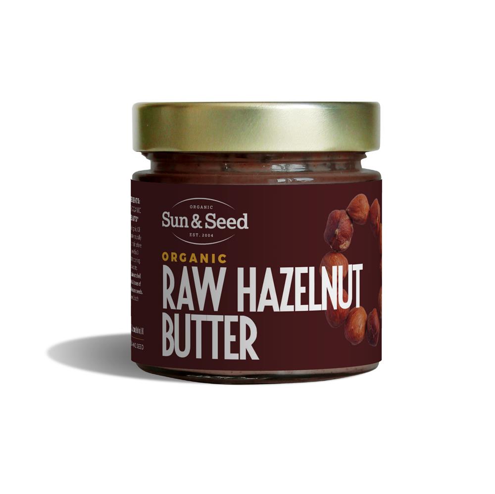 Sun and Seed_Organic Raw Hazelnut Butter 200g