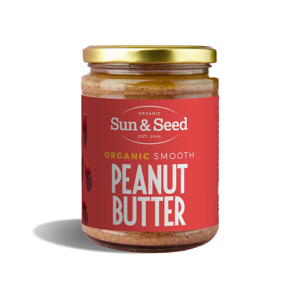 Sun and Seed_Organic Smooth Peanut Butter 500g