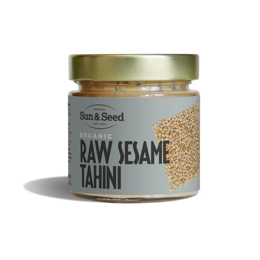 Sun and Seed_Organic Raw White Sesame Tahini 200g