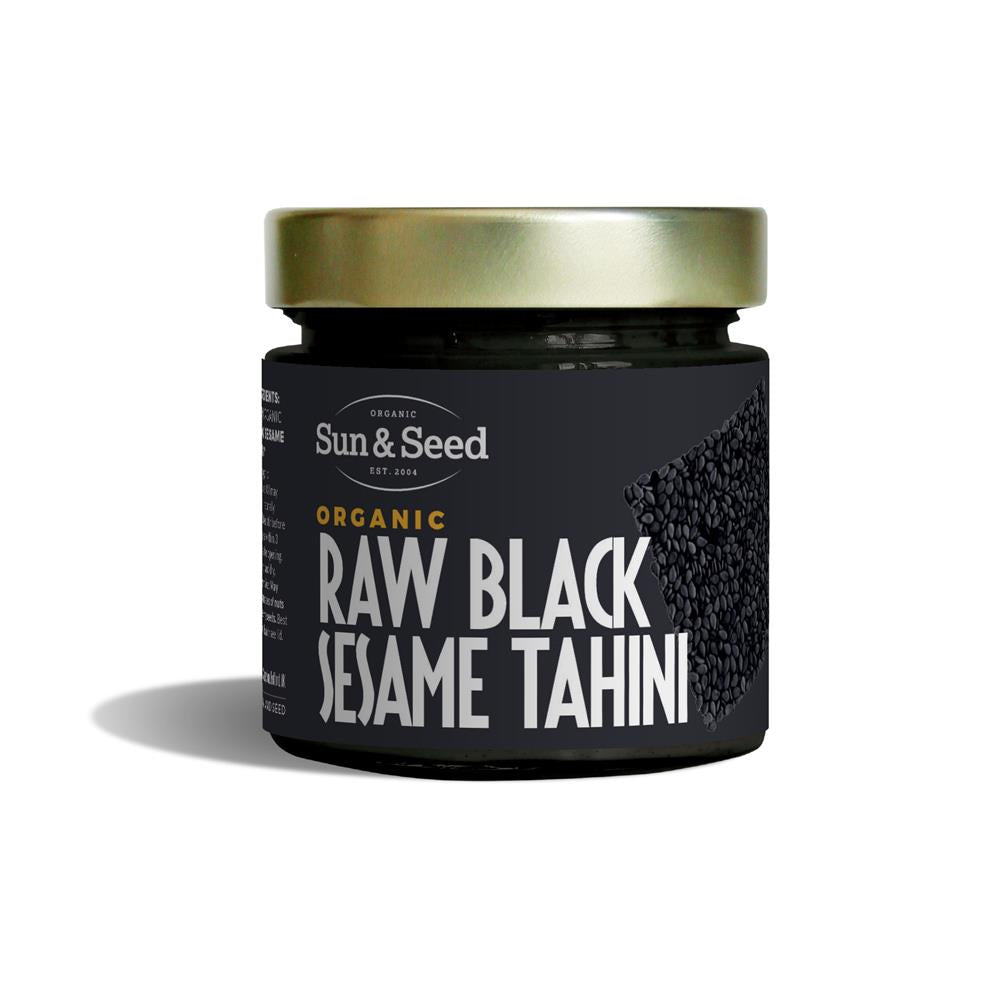 Sun and Seed_Organic Raw Black Sesame Tahini 200g