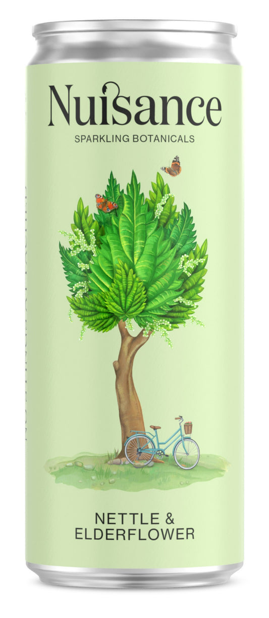 Nuisance Drinks_Nuisance Nettle & Elderflower (250ml)-pack of 4