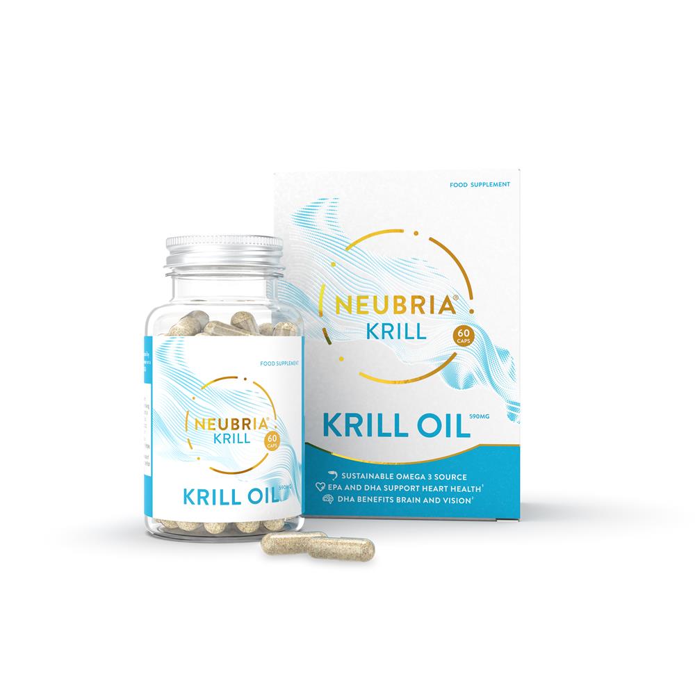 Neubria_Krill Oil Omega-3 Fish Gelatin 60 Capsules