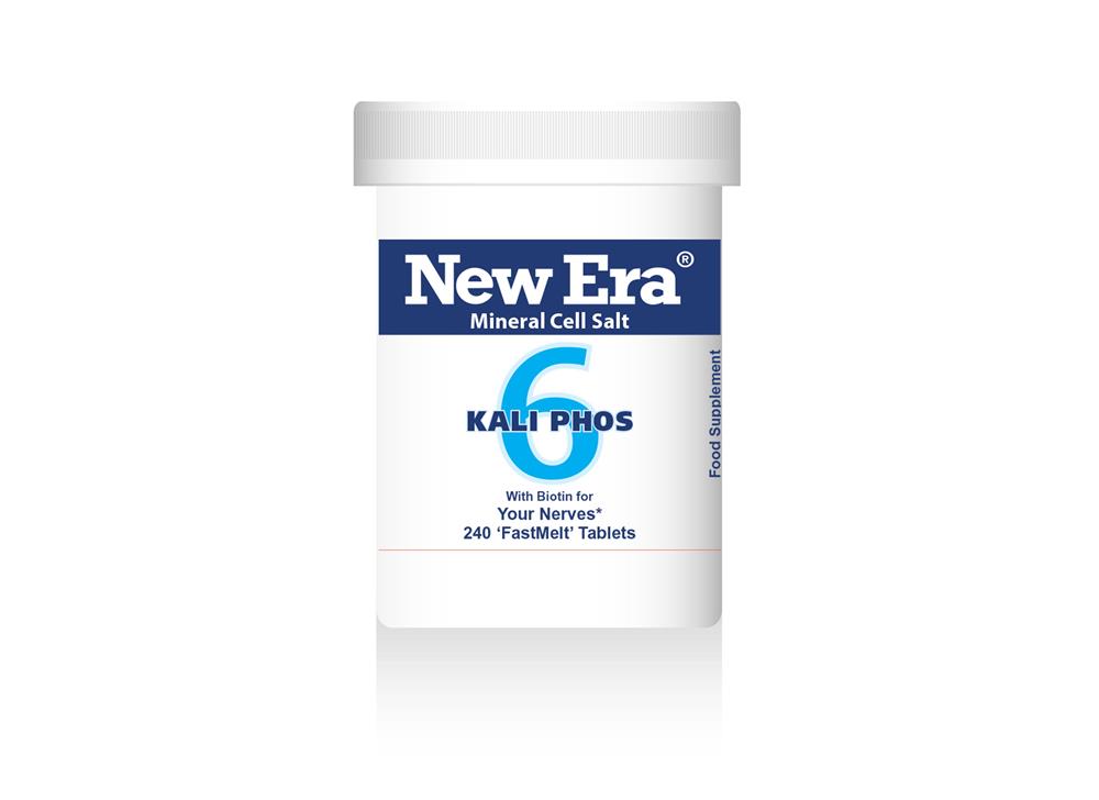 New Era_No.6 Kali. Phos. for your nerves. 240 tablets