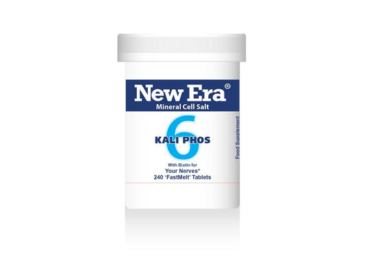 New Era_No.6 Kali. Phos. for your nerves. 240 tablets