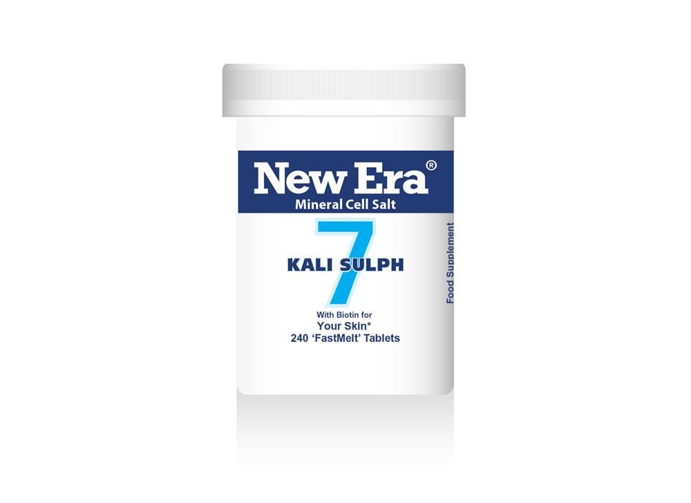 New Era_No.7 Kali. Sulph. for skin. 240 tabs