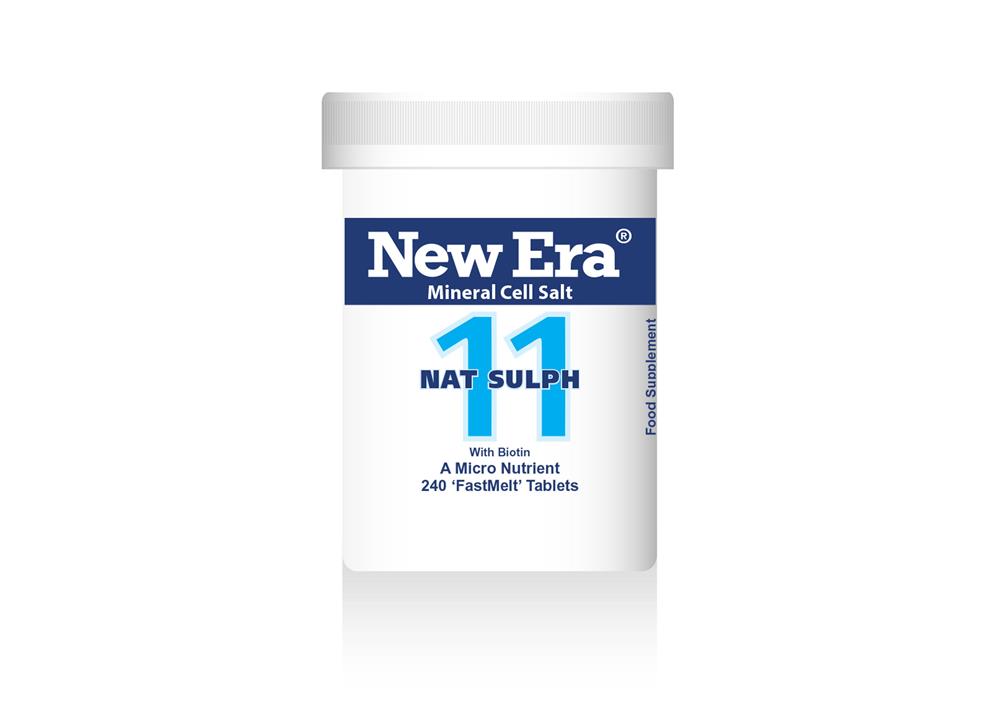 New Era_No. 11 Nat. Sulph. 240 tablets