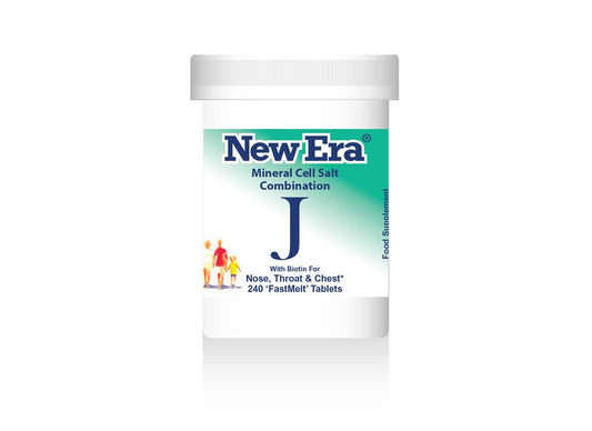 New Era_Combination J - Nose Throat & Chest. 240 tablets
